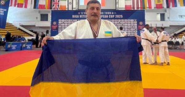 Дзюдоїст-ветеран із Чорноморська – чемпіон Riga Veteran European Cup