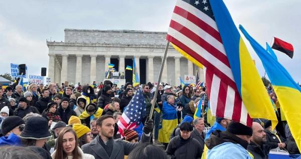 У Вашингтоні відбулася чисельна демонстрація на підтримку України.