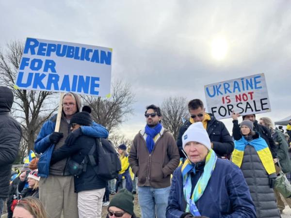 У Вашингтоні люди вийшли на демонстрацію, щоб підтримати Україну6