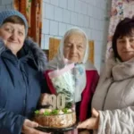 В Шацькій громаді привітали з ювілеєм довгожительку з села Вільшанка