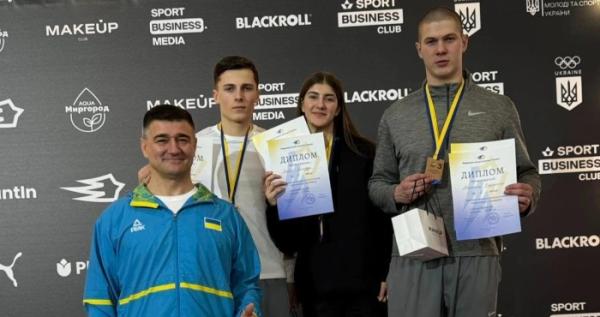 Волинські багатоборці привезли три нагороди з чемпіонату України