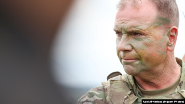 Бен Годжес на навчаннях НАТО в Румунії в 2017 році