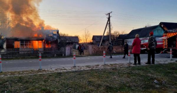 Під час пожежі у Лісовому загинуло двоє людей