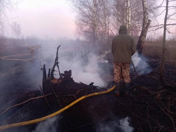 Сімох жителів Шацької громади оштрафують за паління сухої трави1