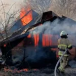 У селі Майдан вогонь від посуші перекинувся на літню кухню