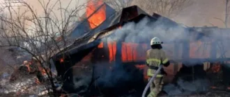 У селі Майдан вогонь від посуші перекинувся на літню кухню