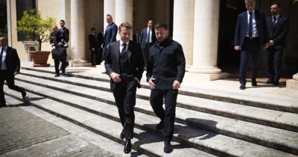 У Римі Зеленський зустрівся з Макроном: деталі розмови У Римі Зеленський зустрівся з Макроном: деталі розмови