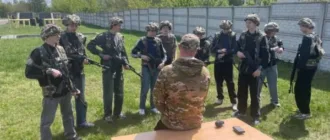 В Острозькому військовому ліцеї провели День військово-патріотичного виховання для школярів Рівненського району