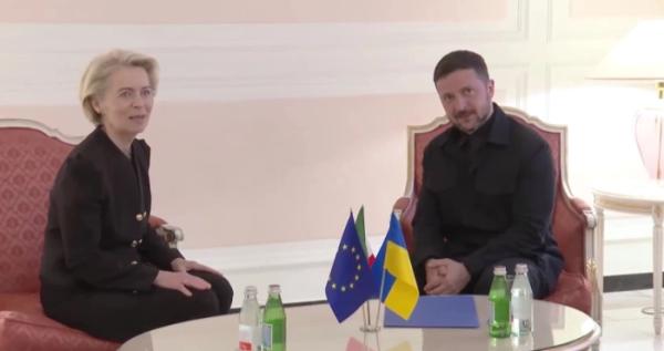 Зеленський обговорив санкції та ReArm Europe з Урсулою фон дер Ляєн