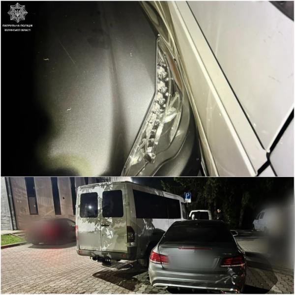 Через недотримання дистанції у Луцьку сталося два ДТП2