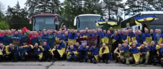 Дев'ятьох воїнів із Полтавщини звільнили із російського полону
