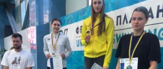 Дві срібні та три бронзові медалі здобули волинські плавці на Чемпіонаті України в Броварах