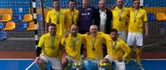 Футзальна команда з Володимира стала чемпіоном України серед ветеранів 50+