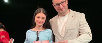 Юна острожанка виборола перше місце на обласному фестивалі-конкурсі читців «Еней був парубок моторний»