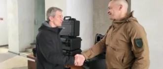 Ковельська громада передала квадрокоптер для підрозділу, в якому служить ковельчанин Віталій Пясецький