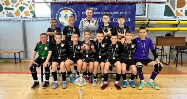 Луцька команда «Дербі-Олімпія» виграла Чемпіонат України з футзалу U-12
