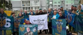 На Миколаївщину з російського полону повернулися 17 морпіхів