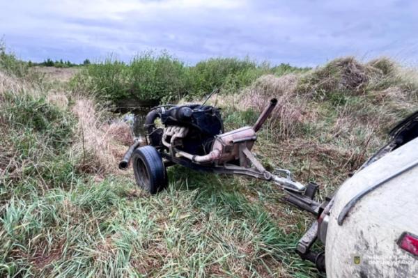 На Зарічненщині на гарячому затримали молодика, що видобував бурштин3