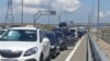 В'їзд на Керченський міст із боку Тамані. Архівне фото 