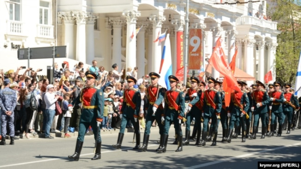 Російський «парад Перемоги» у Севастополі, 9 травня 2022 року