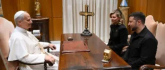 Папа Римський Лев XIV провів аудієнцію з Президентом і першою леді України – першу для глав держав