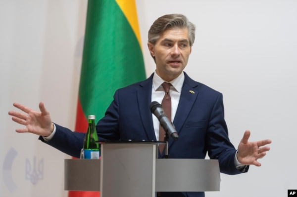 Міністр закордонних справ Литви Кястутіс Будріс