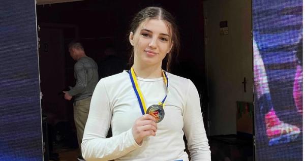 Ще одна медаль для Сарненщини: Марта Бонч-Бруєвич стала віцечемпіонкою України з вільної боротьби