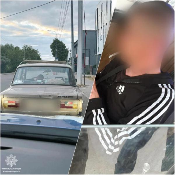 У Ковелі патрульні виявили п'яного порушника за кермом1