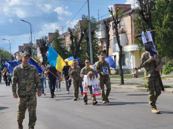 У Ковелі попрощалися із захисником Максимом Ткачуком1