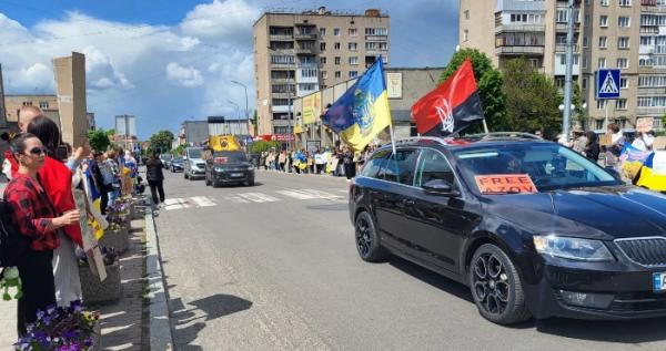 У Ковелі відбулась акція на підтримку військовополонених і зниклих безвісти