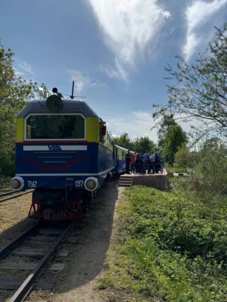 У Рівному знову запрацювала дитяча залізниця1