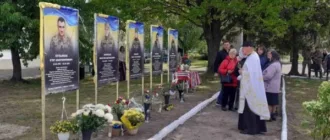 У селі Мокрець відкрили Алею Слави полеглих захисників