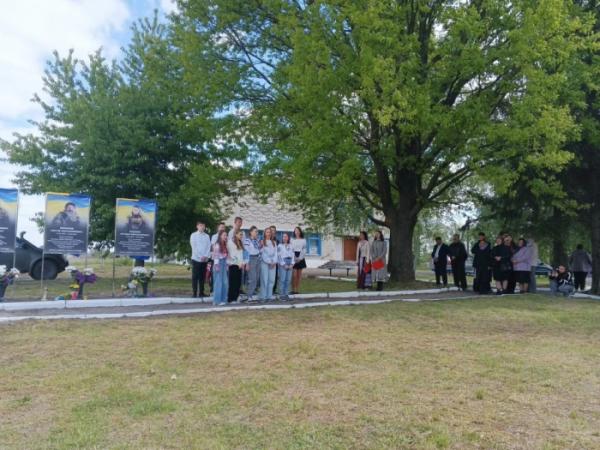 У селі Мокрець відкрили Алею Слави полеглих захисників20