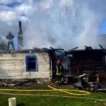 У Тойкуті горів дерев'яний житловий будинок