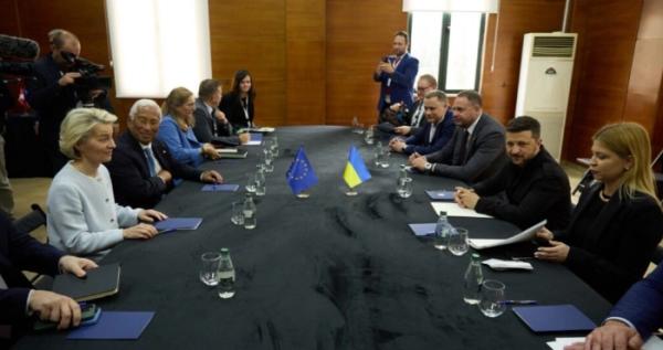 Україна наполягає на жорстких санкціях проти РФ: Зеленський про переговори з ЄС