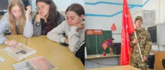 В окупованому Скадовському районі провели пропагандистський захід про радянських маршалів