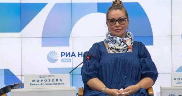 Окупаційна «очільниця» Херсонесу Таврійського Єлєна Морозова. Світлина російські пропагандистські медіа
