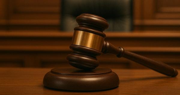 Молоток судді. Світлина ілюстративна