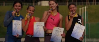 Дівоча естафетна четвірка з Волині – третя на чемпіонаті України