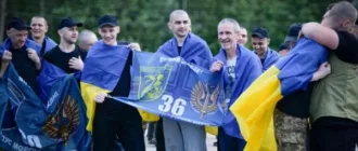 Додому з російського полону повернулись моріпіхи з миколаївської 36-ї бригади