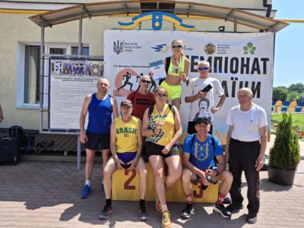 Досвідчені атлети з Рівненщини здобули третє командне місце на Відкритому чемпіонаті України з легкої атлетики серед ветеранів2