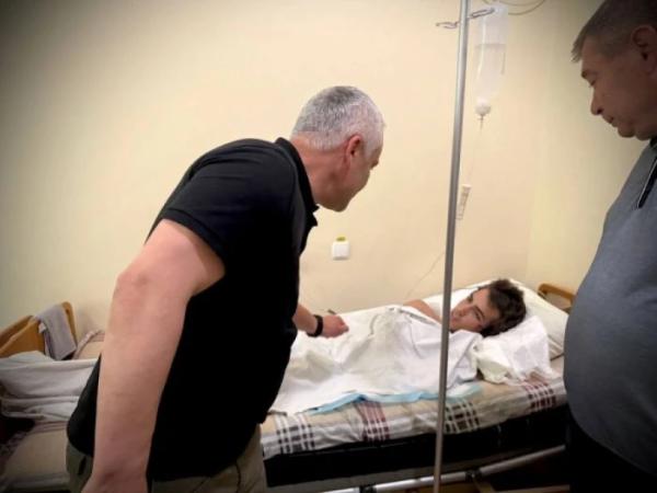 Голова Одеської ОВА відвідав постраждалих у лікарні Білгород-Дністровського3