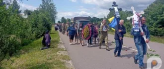 Громада попрощалася з героєм: Морочне вшанувало пам’ять Івана Полюховича