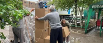 Мешканці Білозерської громади отримали життєво необхідну допомогу від міжнародних організацій