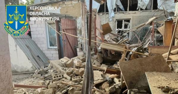 Наслідки обстрілів / Херсонська обласна прокуратура