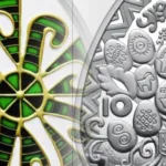 Острозький музей отримав у подарунок першу українську монету-писанку