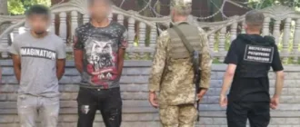 Прикордонники Чопського загону на Ужгородщині затримали трьох юнаків поблизу кордону зі Словаччиною
