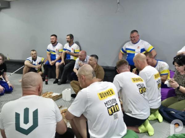 Розмова учасників міжнародного маршу «Місія Київ»
