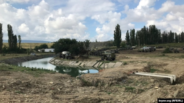 Річка Біюк-Карасу в Білогірському районі