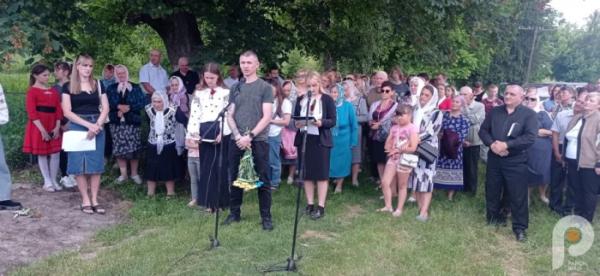 У Хорові відкрили Алею слави та пам’яті, присвячену односельцям9